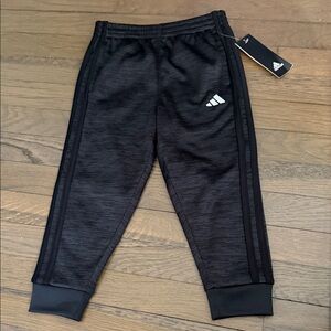 NWT Adidas Kids Charcoal Jogger Pants